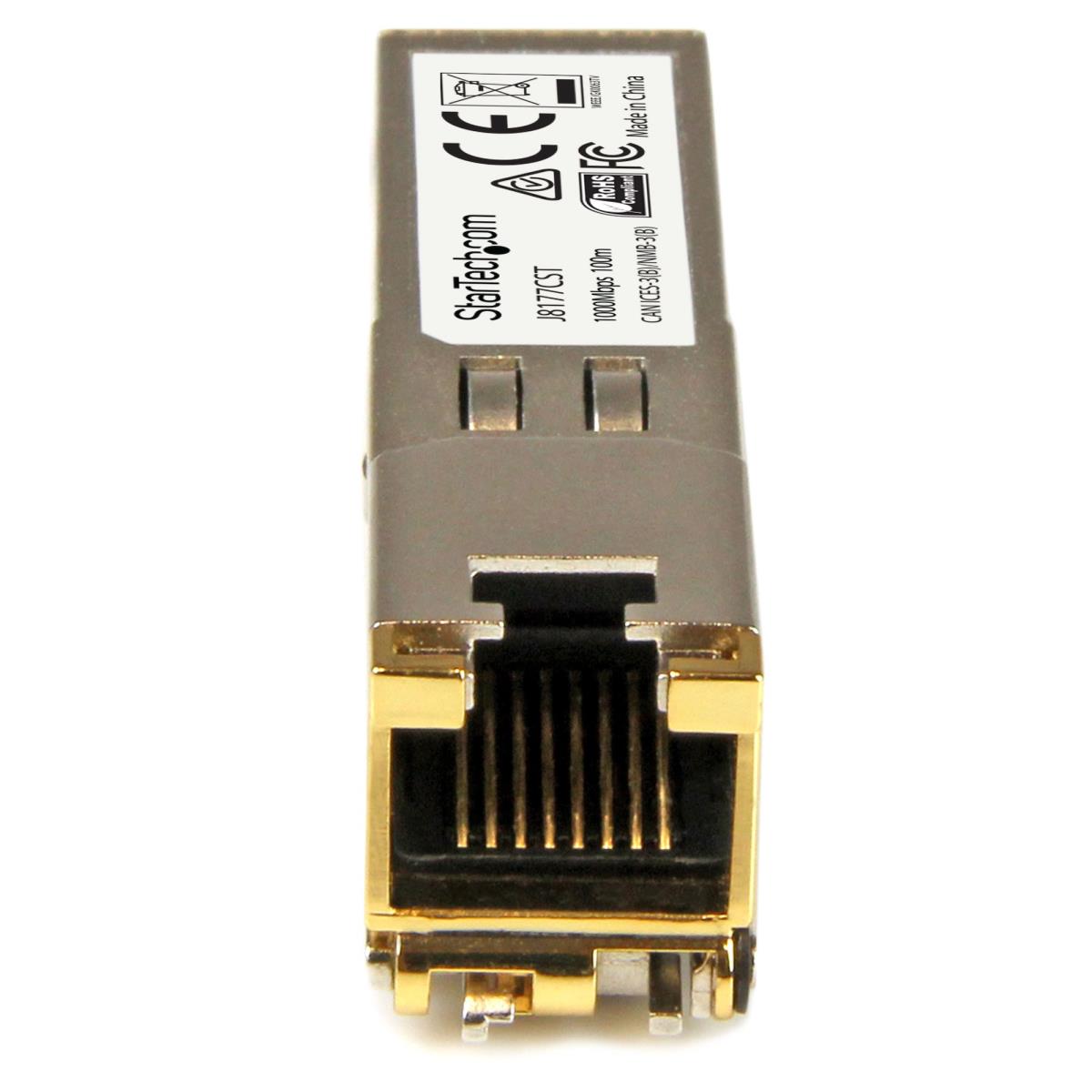 GB RJ45 COPPER SFP TRANSCEIVER thumbnail