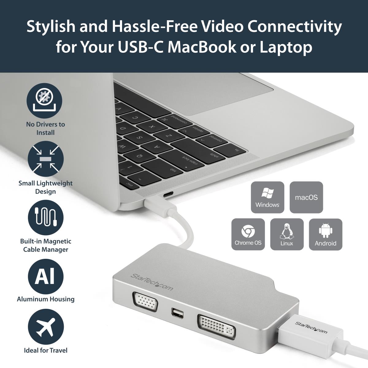 USB C MULTIPORT VIDEO ADAPTER thumbnail