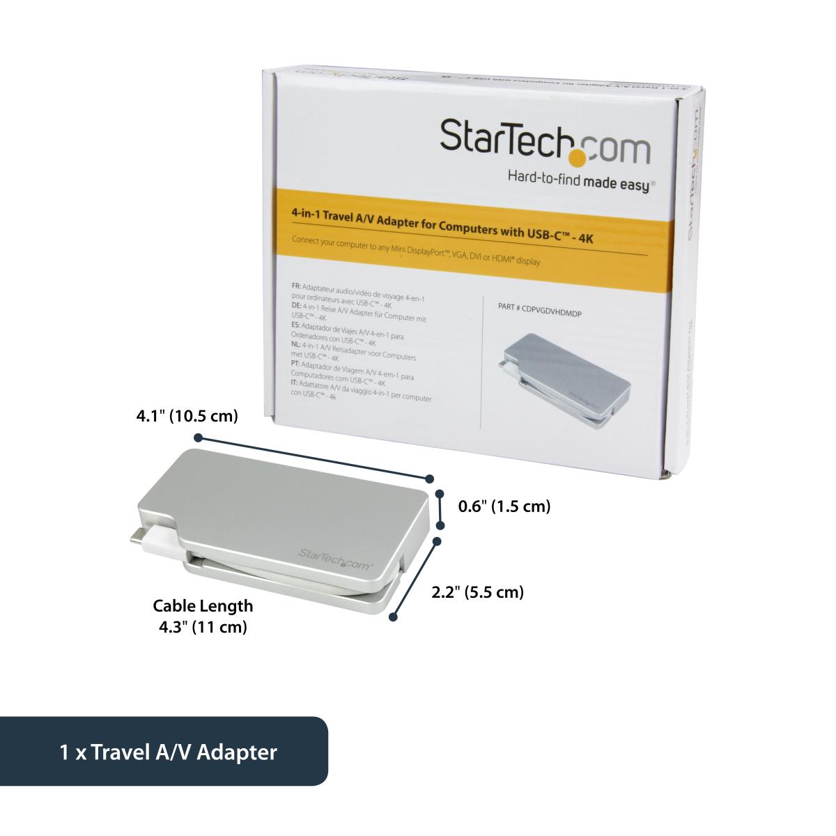 USB C MULTIPORT VIDEO ADAPTER thumbnail
