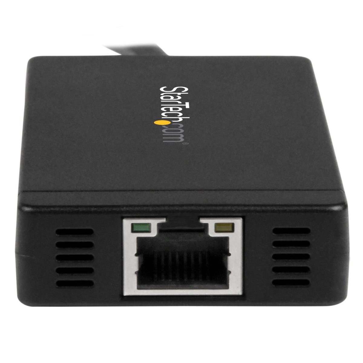 3 PORT USB C HUB WITH ETHERNET thumbnail