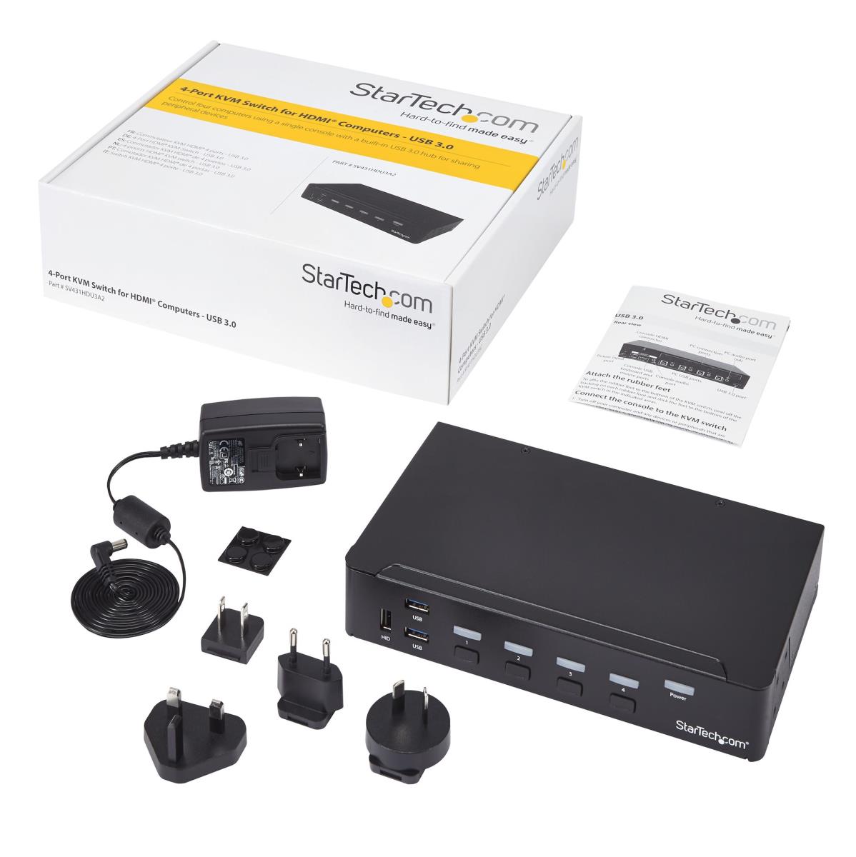 HDMI KVM SWITCH - 4-PORT KVM thumbnail