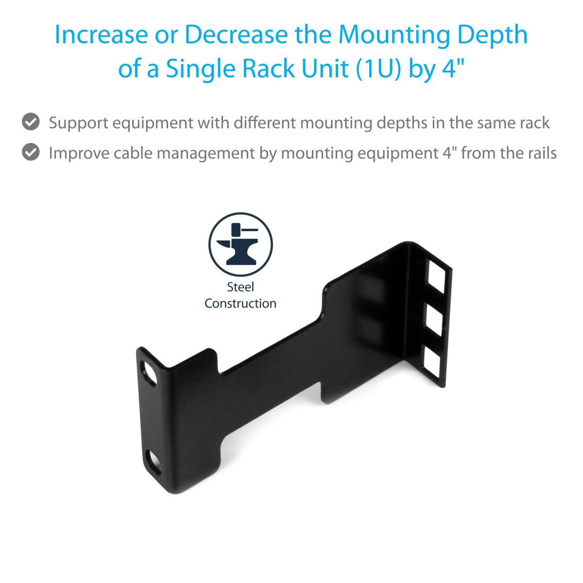 1U SERVER RACK DEPTH EXTENDER thumbnail