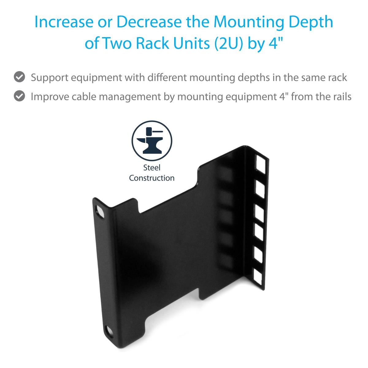 2U SERVER RACK DEPTH EXTENDER thumbnail