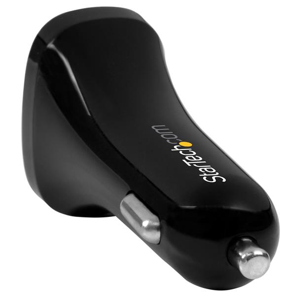 BLACK DUAL USB CAR CHARGER thumbnail