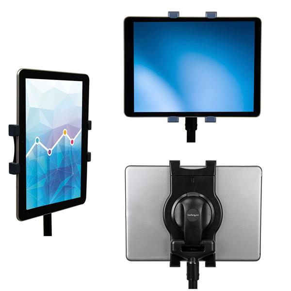 Adjustable Tablet Tripod Stand - Portable Tablet Mount - 6.5 to 7.8