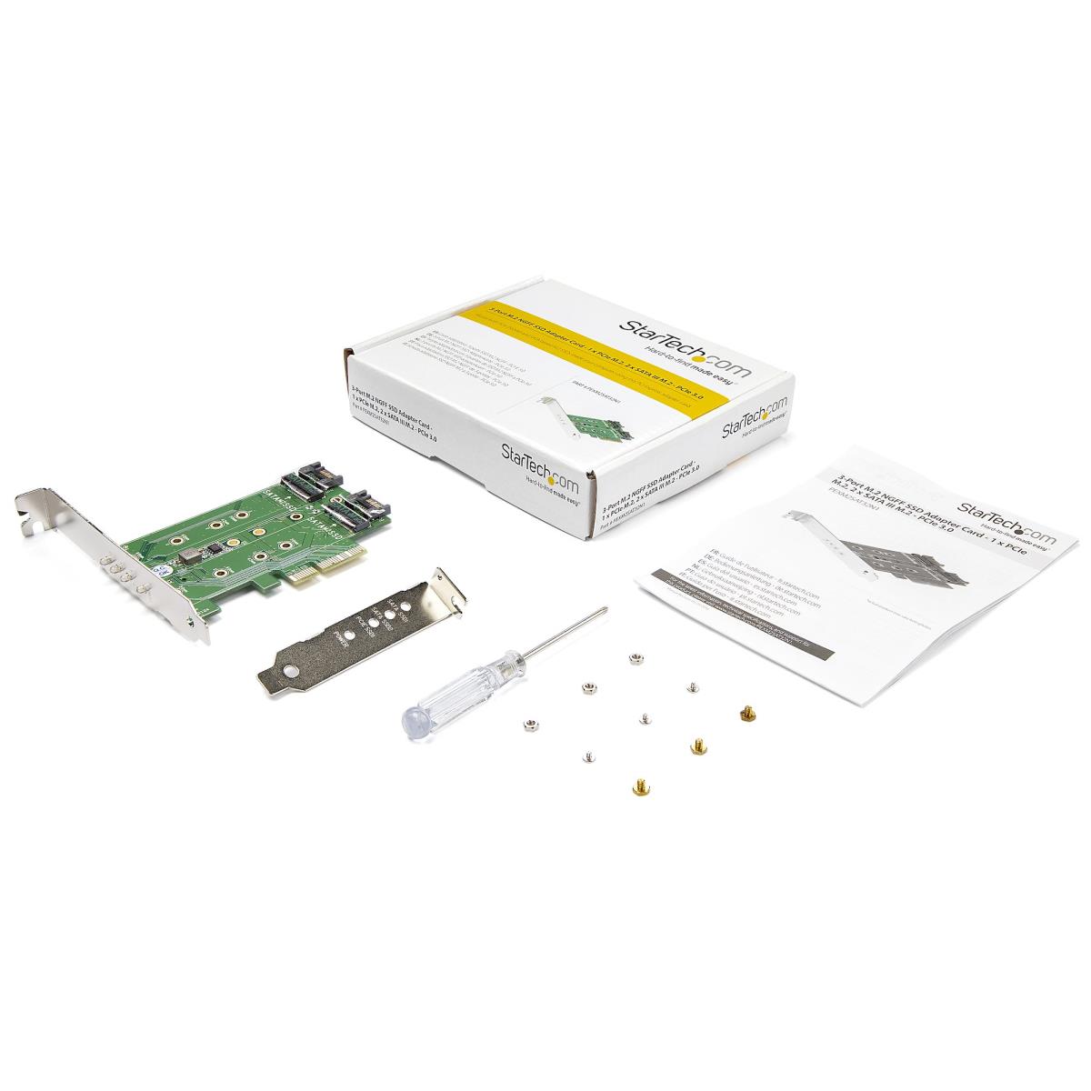 3PORT M.2 NGFF SSD CARD ADAPTER thumbnail