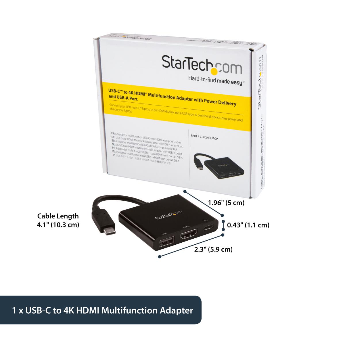 USB C MULTIPORT ADAPTER 60W PD thumbnail