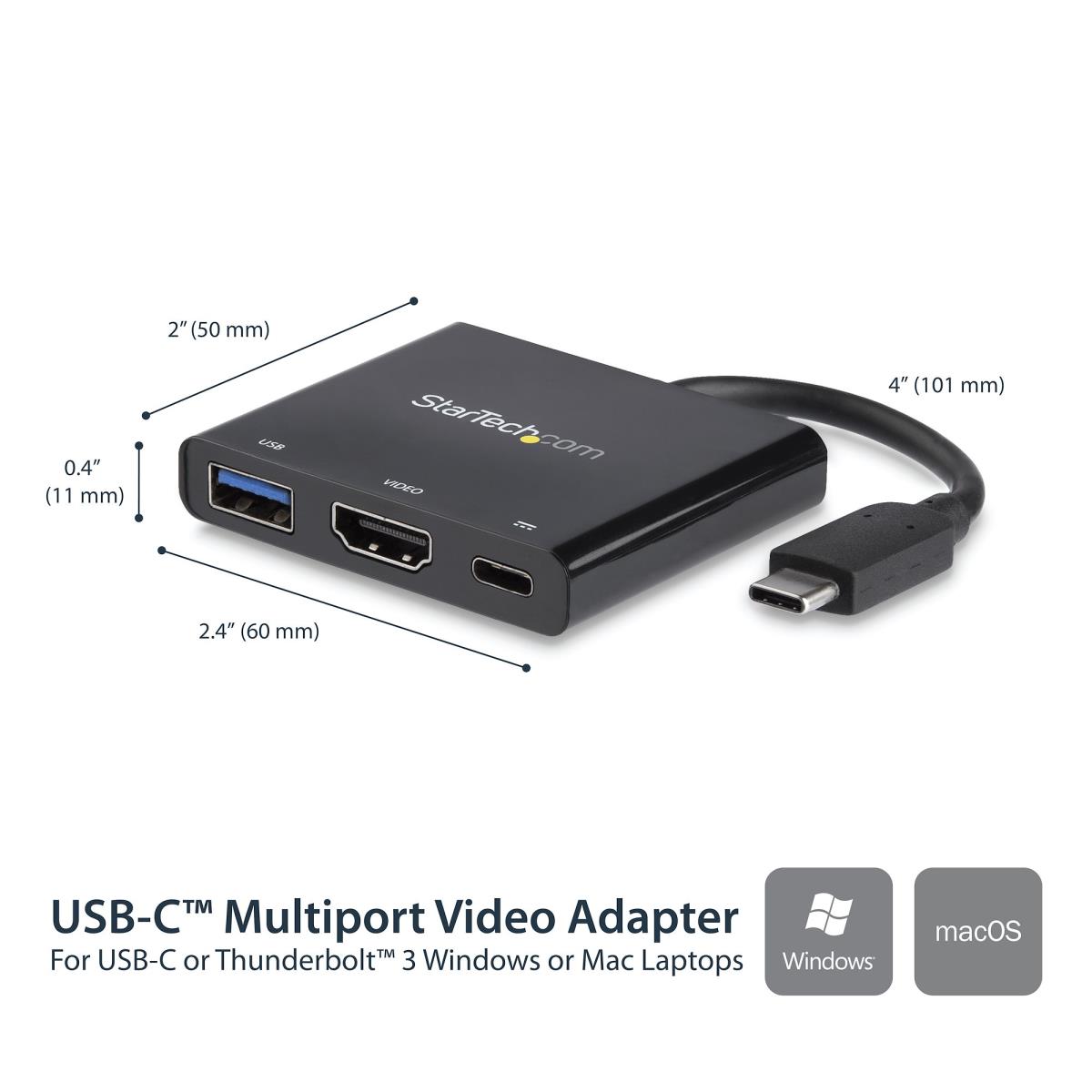 USB C MULTIPORT ADAPTER 60W PD thumbnail