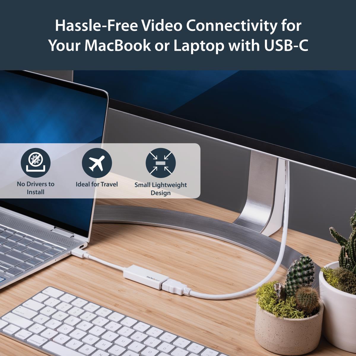 USB C TO HDMI ADAPTER DONGLE 4K thumbnail