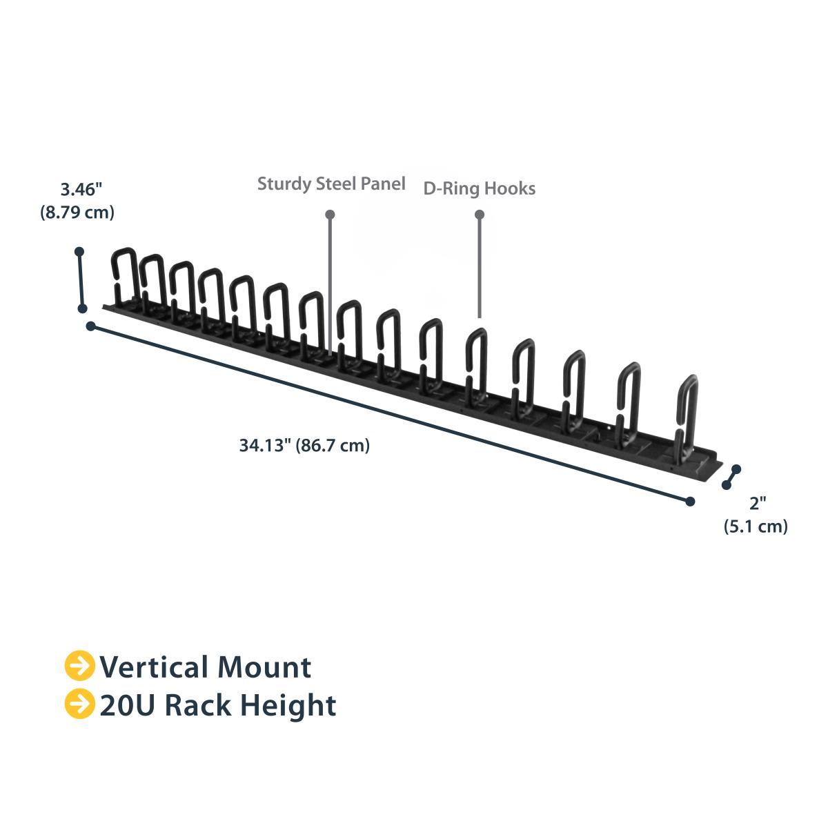 SERVER RACK VERTICAL CABLE thumbnail