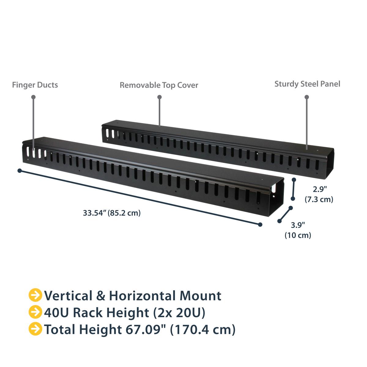 CABLE MANAGEMENT DUCT 6FT thumbnail