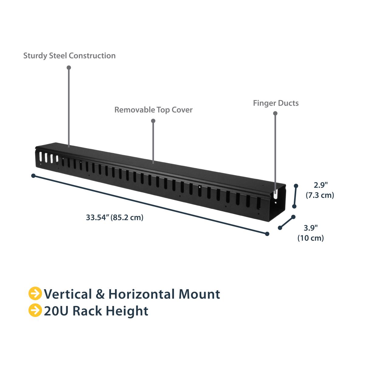 CABLE MANAGEMENT DUCT 3FT thumbnail