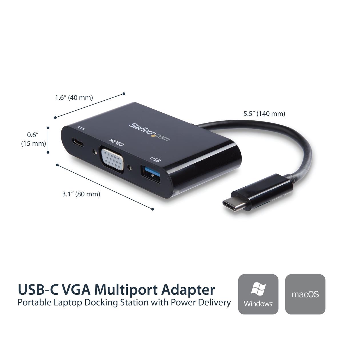 USB C MULTIPORT ADAPTER 60W PD thumbnail