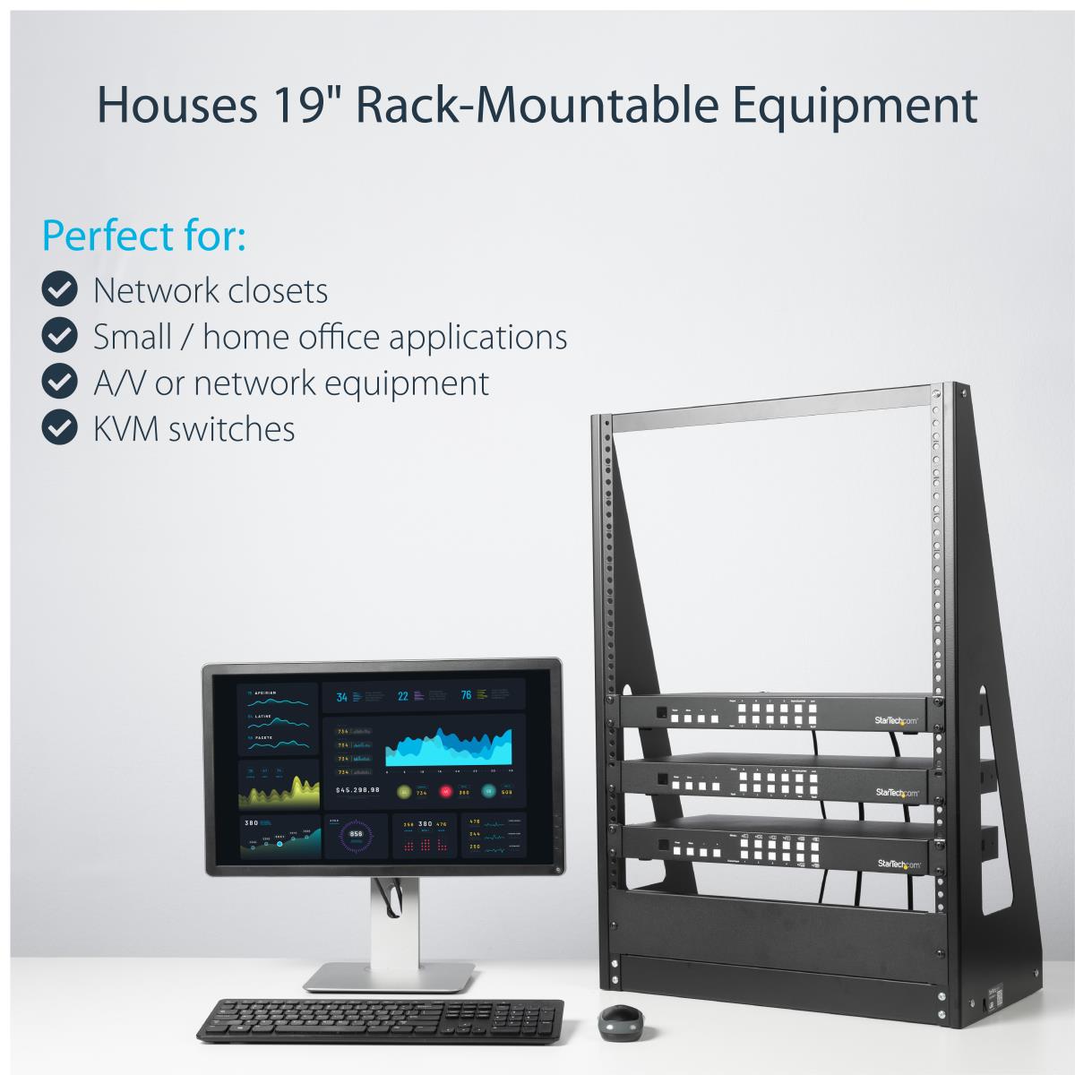 16U OPEN FRAME SERVER RACK thumbnail