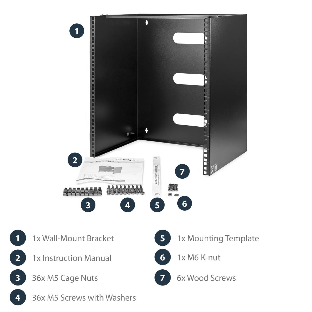 WALL MOUNT PATCH PANEL BRACKET thumbnail