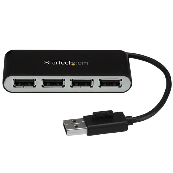 4 PORT USB 2.0 HUB - PORTABLE thumbnail