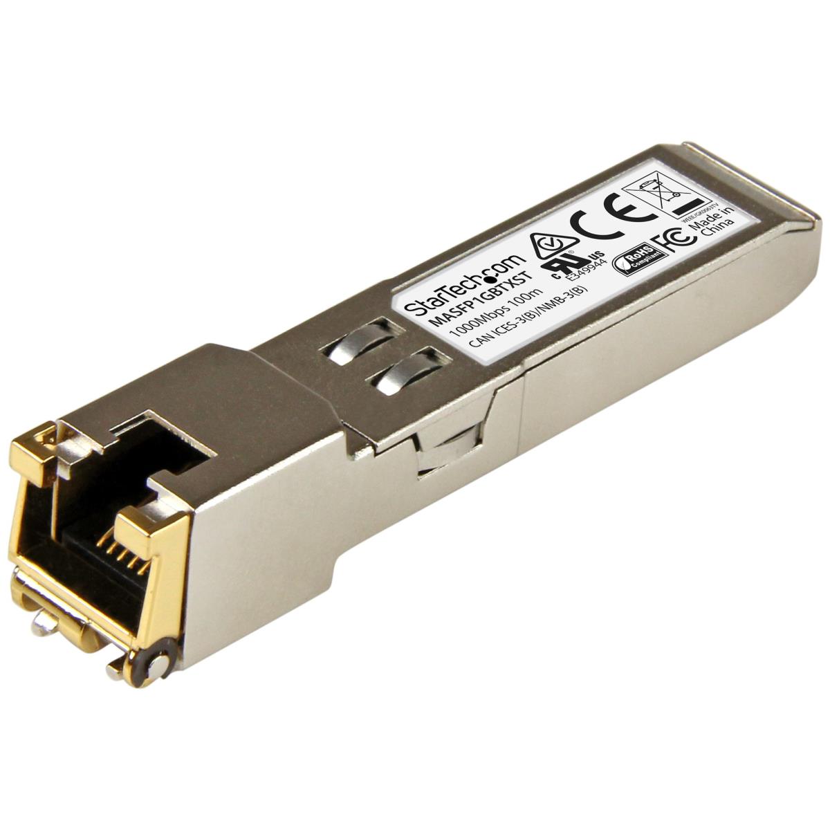 GB RJ45 COPPER SFP TRANSCEIVER thumbnail