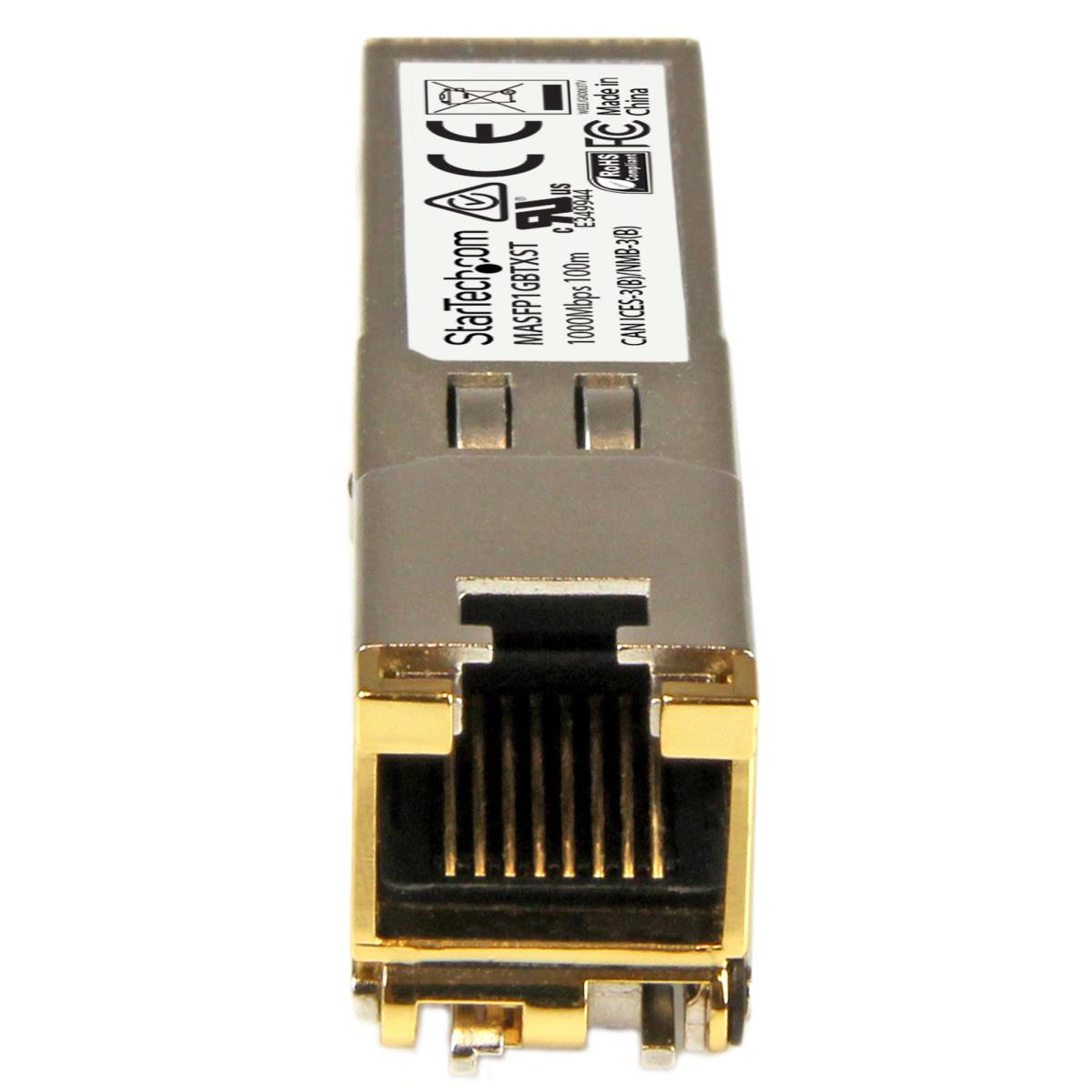 GB RJ45 COPPER SFP TRANSCEIVER thumbnail