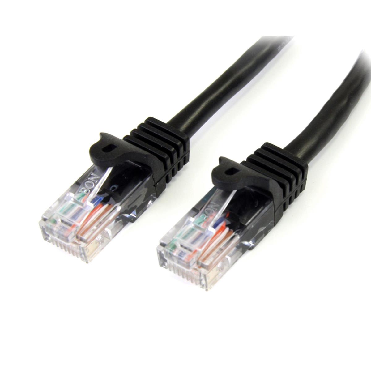 0.5M BLACK CAT5E CABLE thumbnail