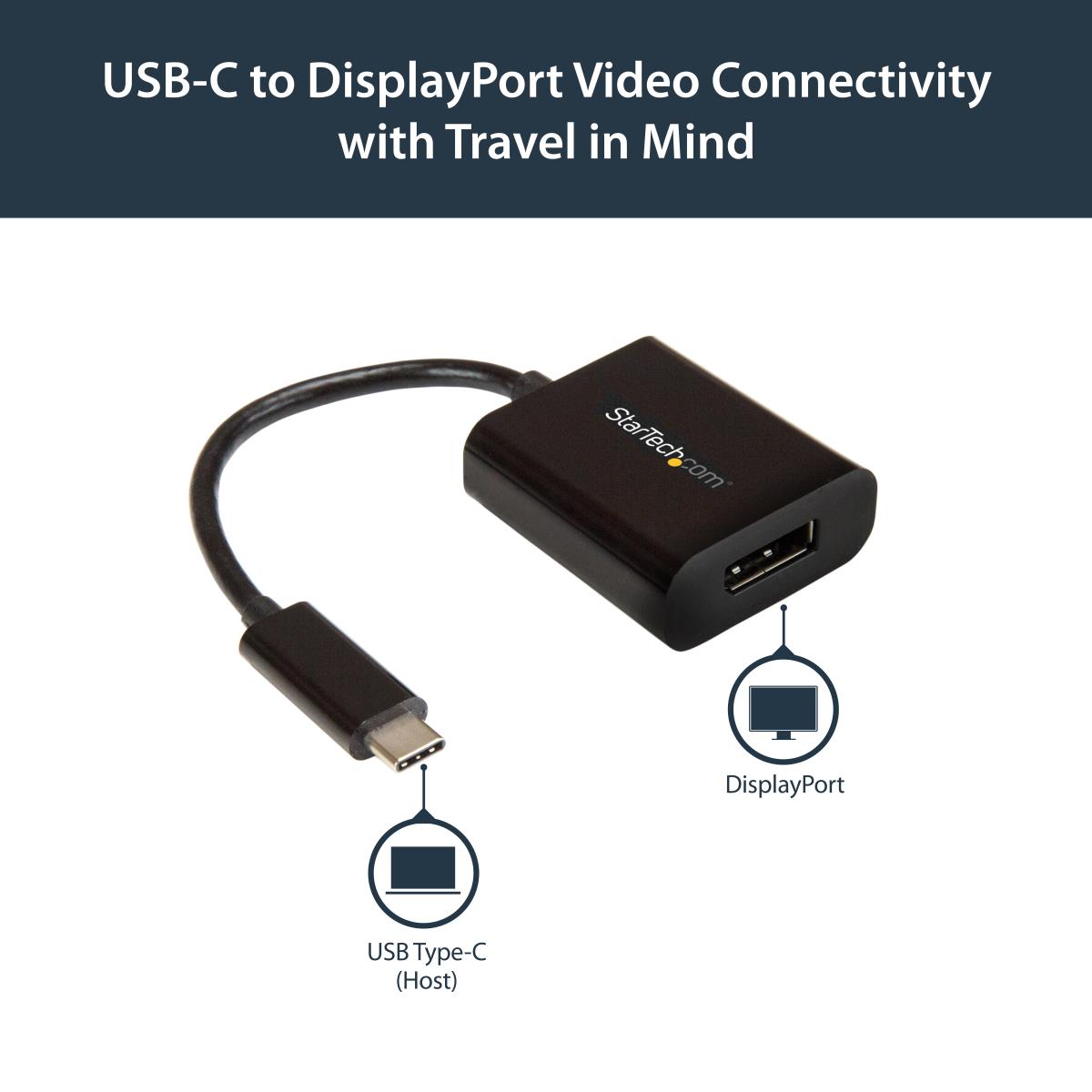USB C TO DISPLAYPORT ADAPTER DP thumbnail