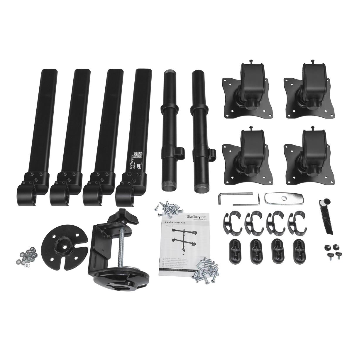 DESK MOUNT QUAD MONITOR ARM thumbnail