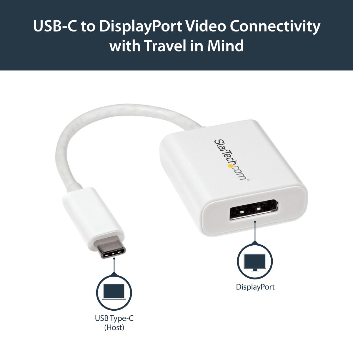 USB C TO DISPLAYPORT ADAPTER DP thumbnail