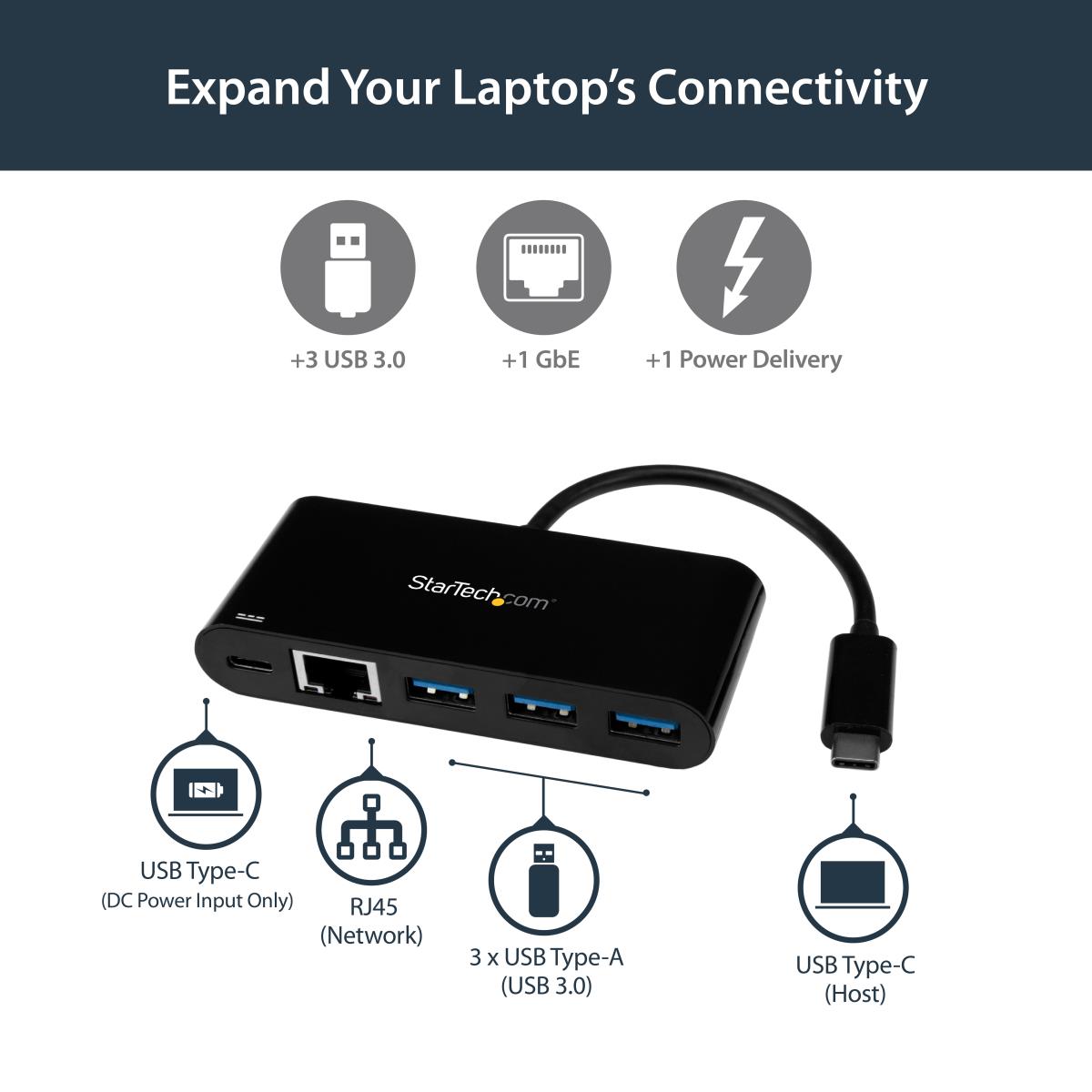 USB C GIGABIT ETHERNET ADAPTER thumbnail