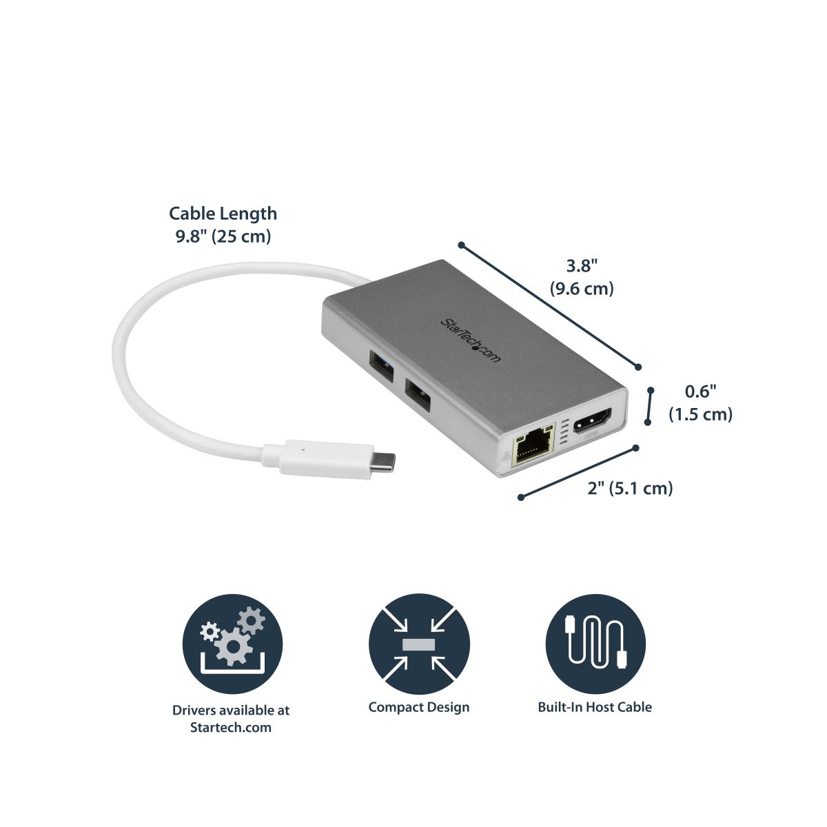 USB C MULTIPORT ADAPTER 60W PD thumbnail
