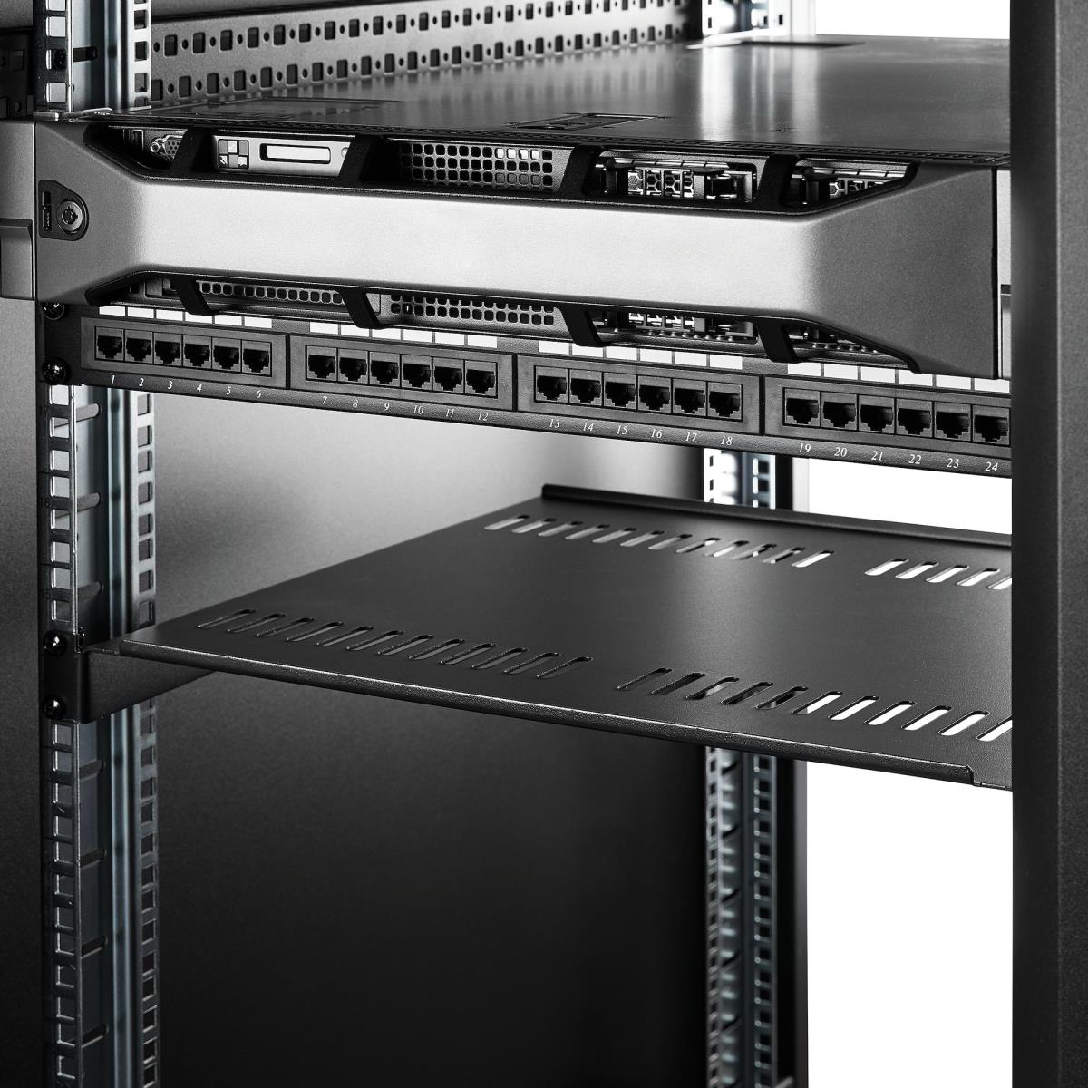 1U SERVER RACK SHELF UNIVERSAL thumbnail