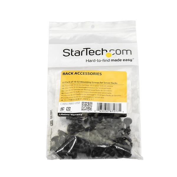 10-32 SERVER RACK SCREWS 50PACK thumbnail