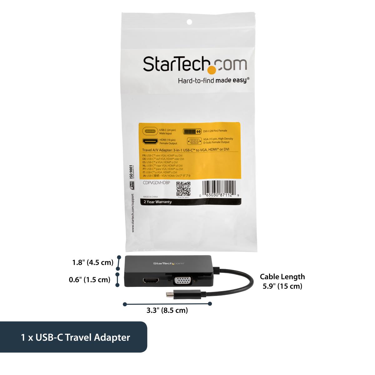 USB C MULTIPORT ADAPTER DONGLE thumbnail