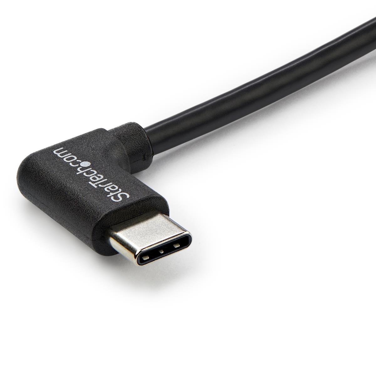 1M RIGHT ANGLE USB C CABLE M/M thumbnail
