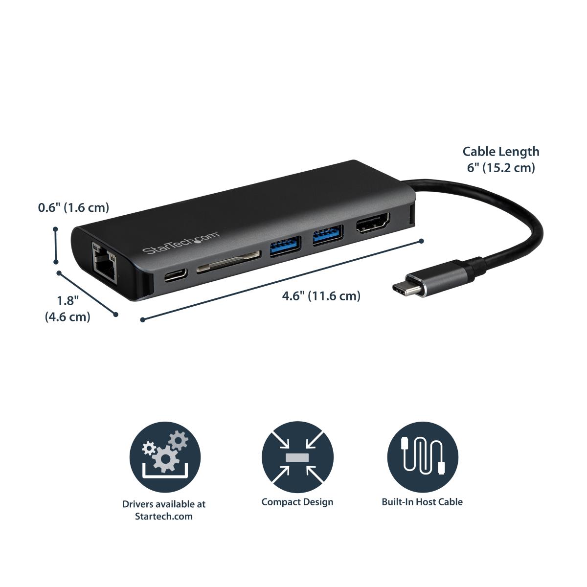 USB C MULTIPORT ADAPTER 60W PD thumbnail