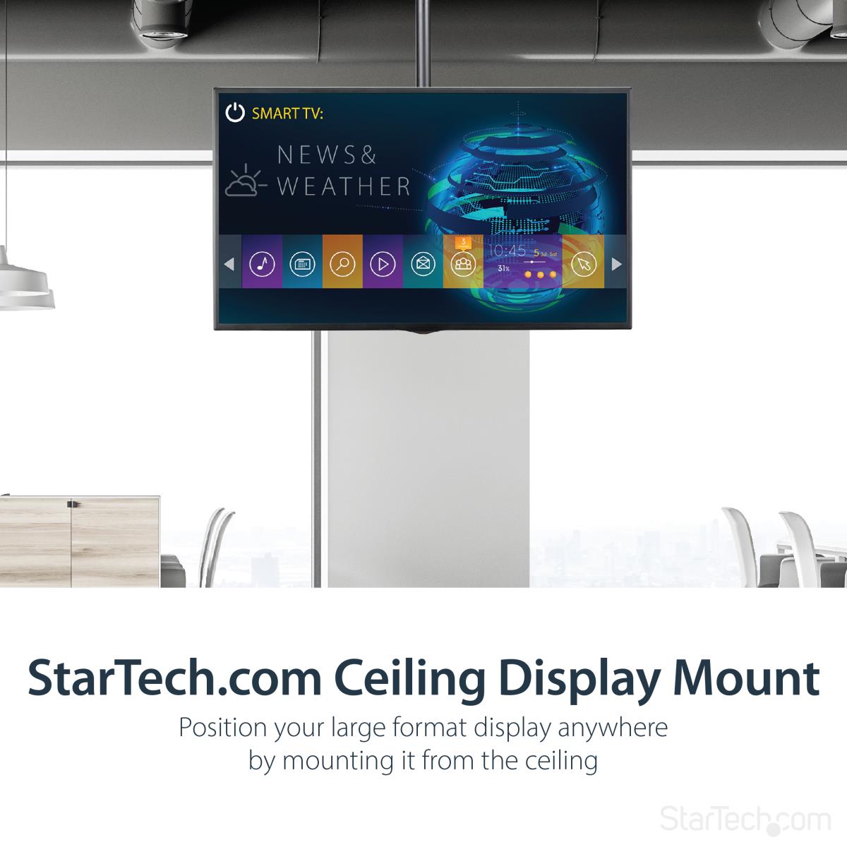 CEILING TV MOUNT LONG POLE TV thumbnail