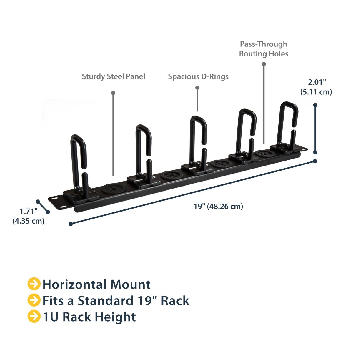 SERVER RACK CABLE MANAGEMENT thumbnail