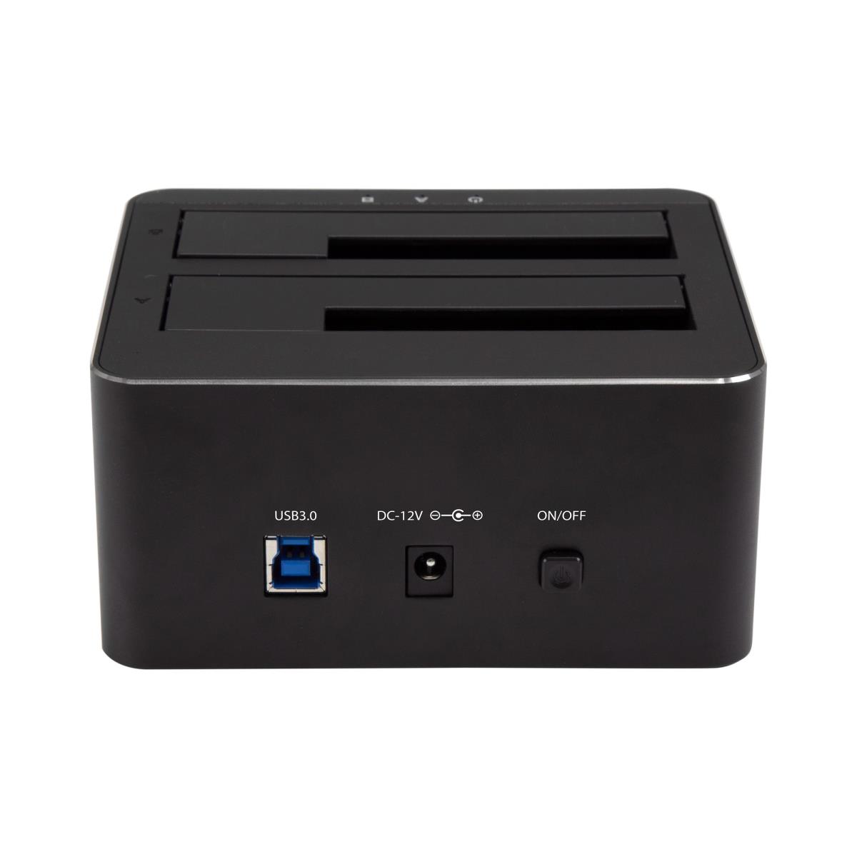 DUAL BAY SATA HARD DRIVE DOCKIN thumbnail