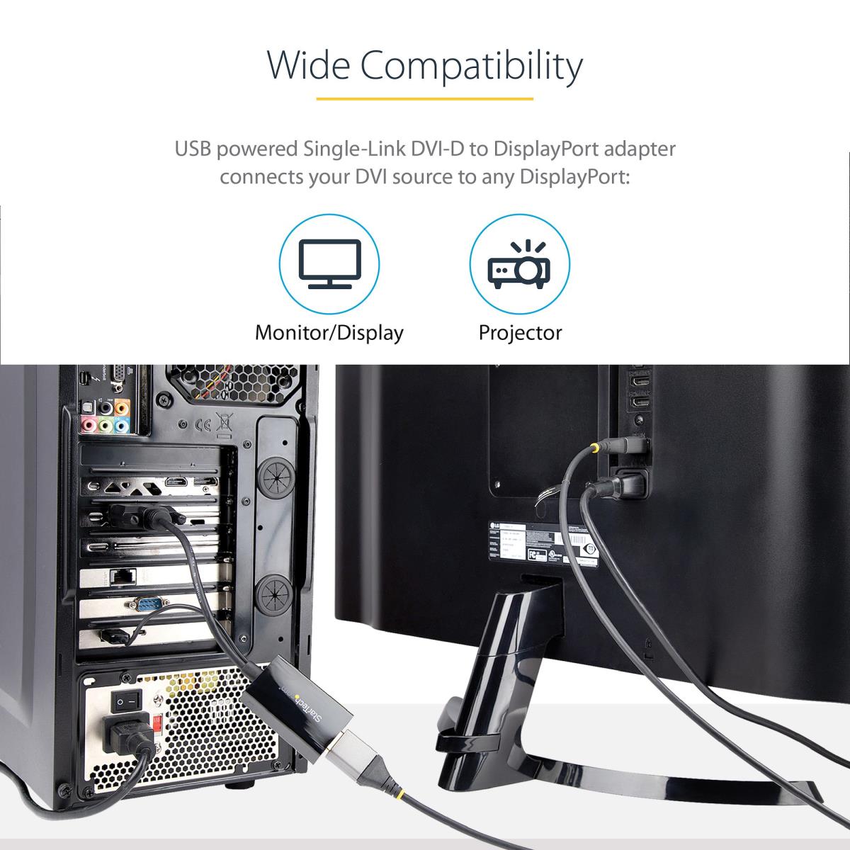 DVI-D TO DP VIDEO ADAPTER - DVI thumbnail