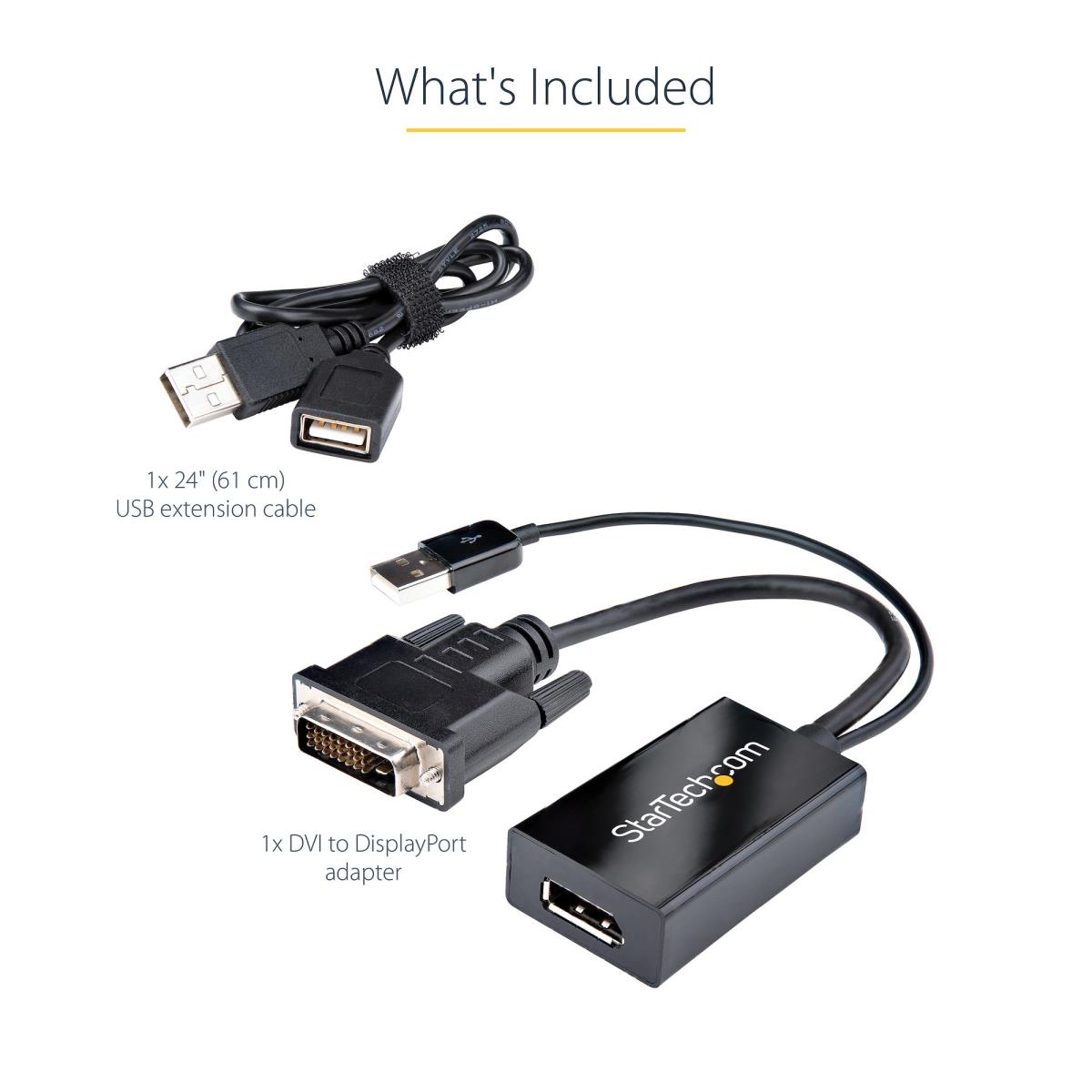DVI-D TO DP VIDEO ADAPTER - DVI thumbnail
