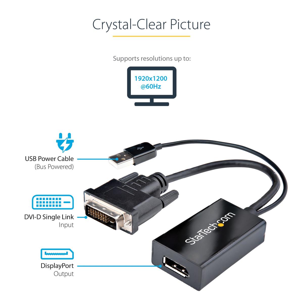 DVI-D TO DP VIDEO ADAPTER - DVI thumbnail