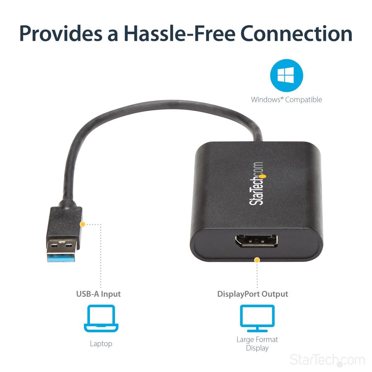 USB 3.0 TO DISPLAYPORT ADAPTER thumbnail