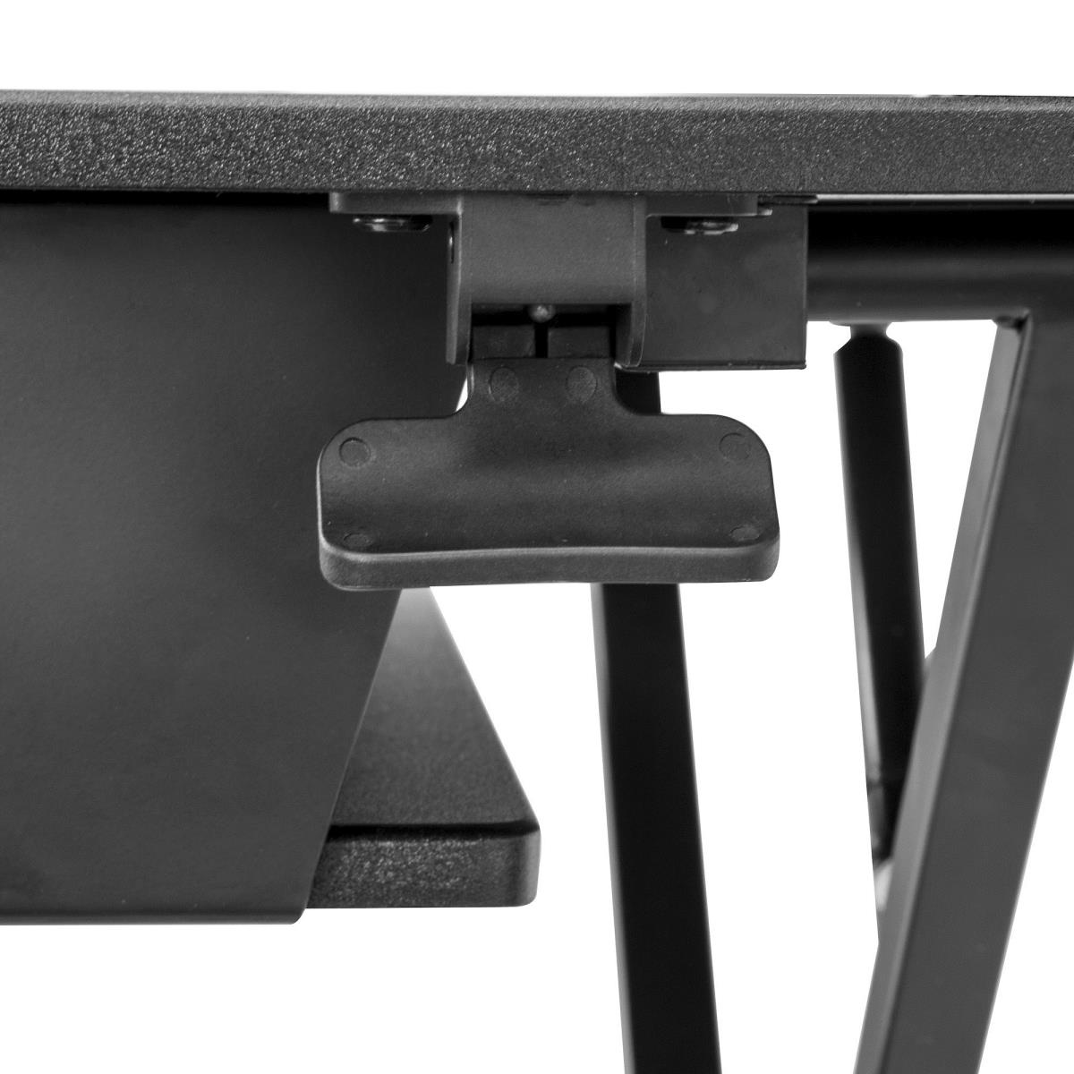 Sit Stand Desk Converter with Keyboard Tray, Large 35