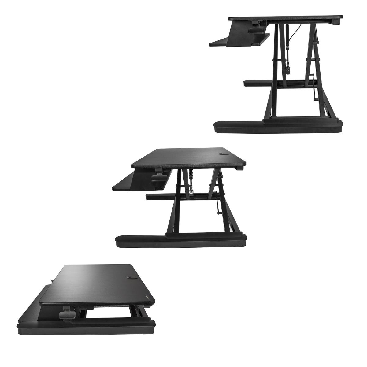 Sit Stand Desk Converter with Keyboard Tray, Large 35