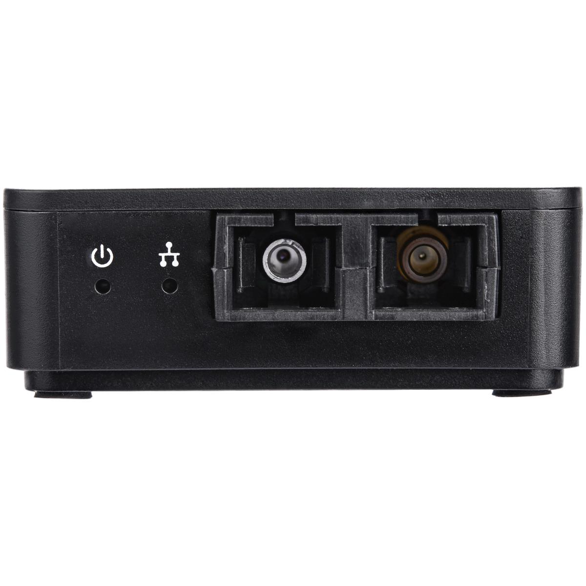 USB to Fiber Optic Converter, 100Mbps, USB 2.0 to Fiber Network Adapter, 100BASE-FX SC Female Duplex Multimode Fiber/MMF Compatible, 2Km, Compact USB to Fiber LAN Adapter - USB to LAN Adapter (US100A20FXSC) - Network adapter - USB 2.0 - 100Base-FX/100Base thumbnail
