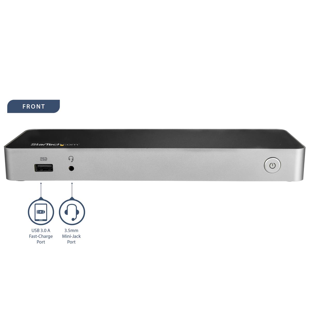 DUAL MONITOR USB C DOCK - POWER thumbnail