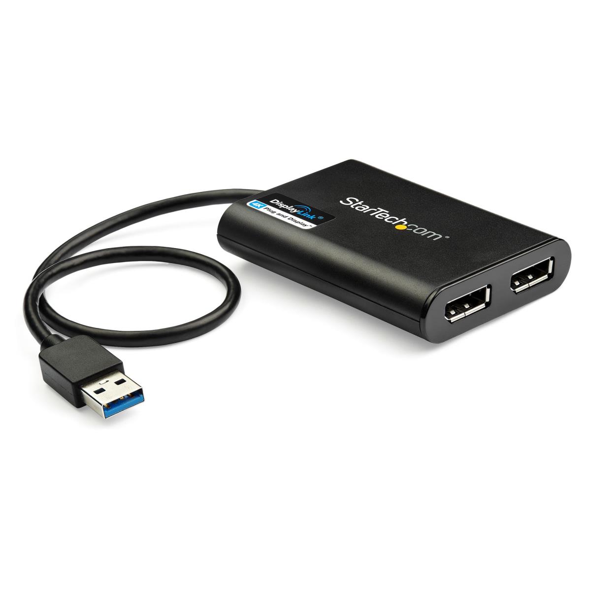 USB TO DUAL DISPLAYPORT ADAPTER thumbnail