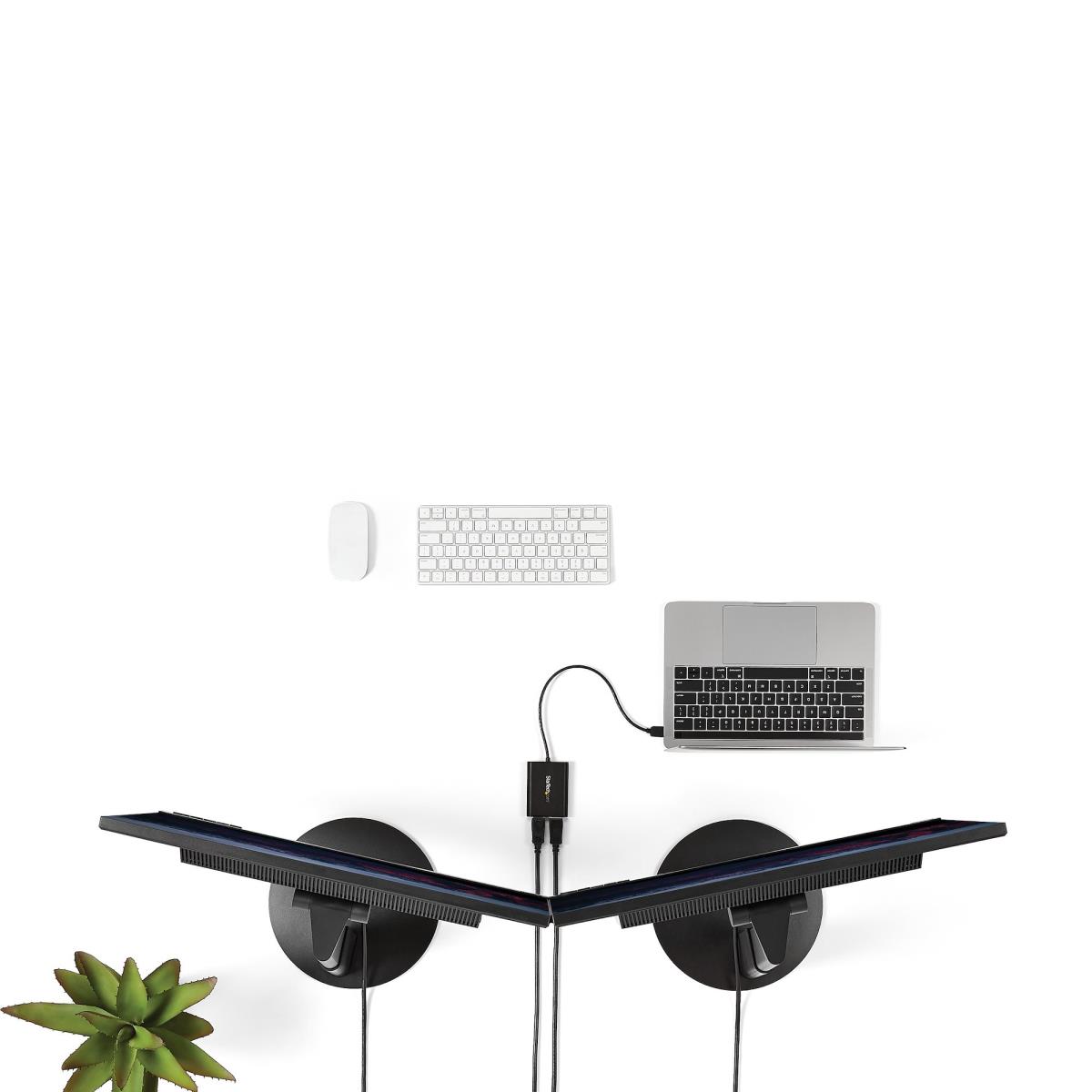USB TO DUAL DISPLAYPORT ADAPTER thumbnail