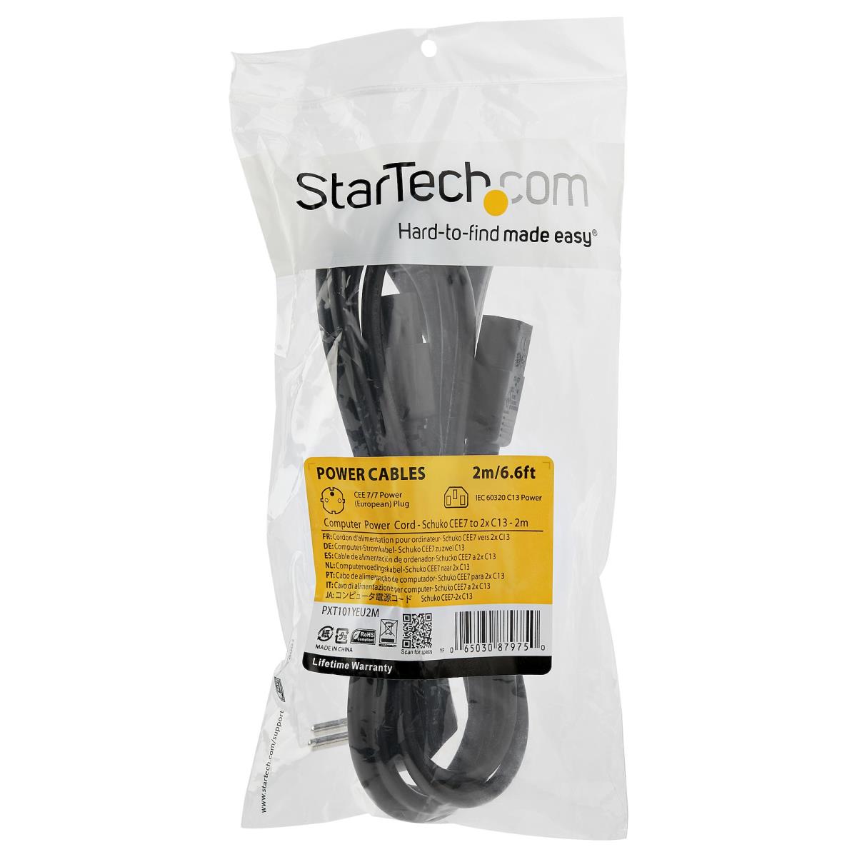 2M C13 Y SPLITTER POWER CORD thumbnail