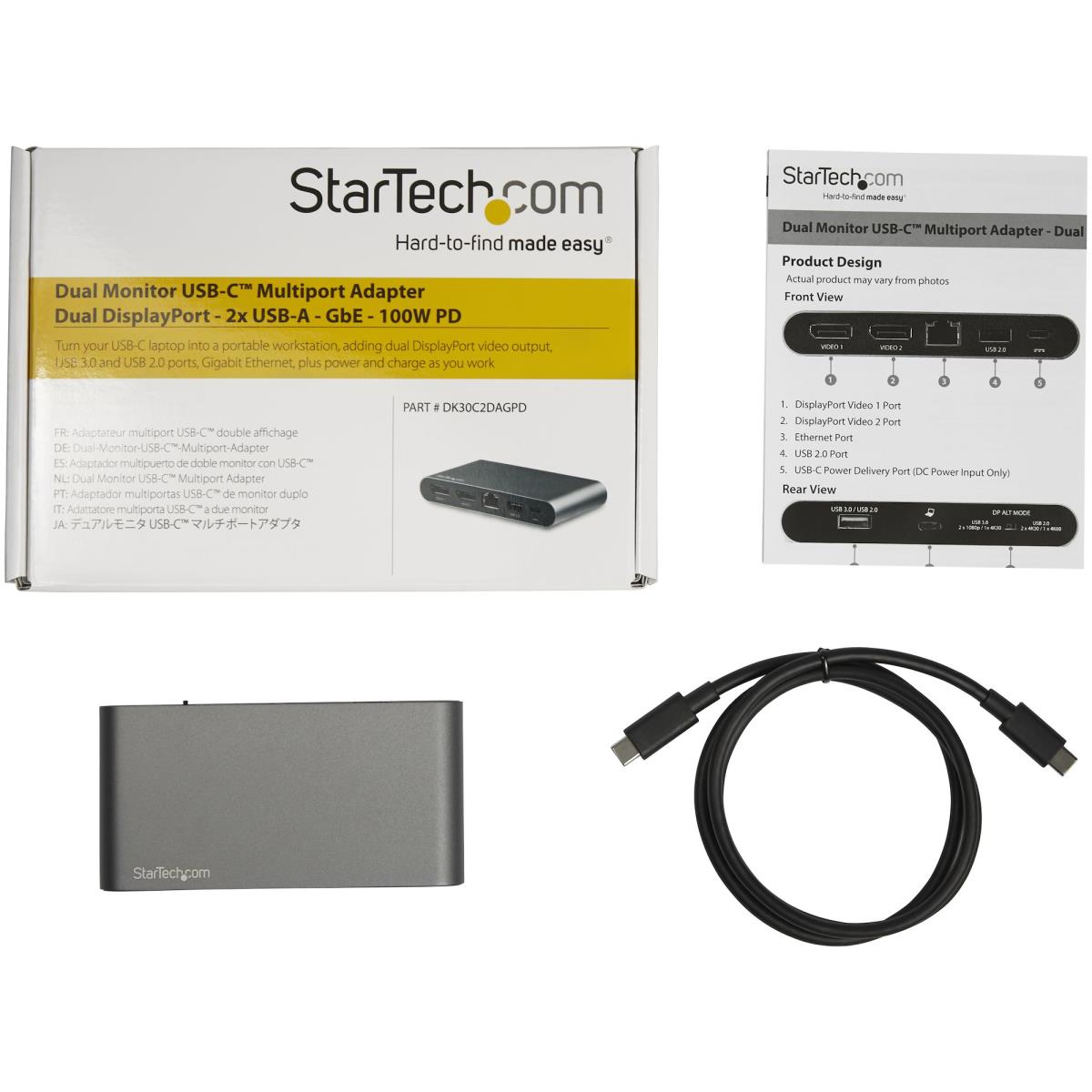 USB C MULTIPORT ADAPTER 100W PD thumbnail
