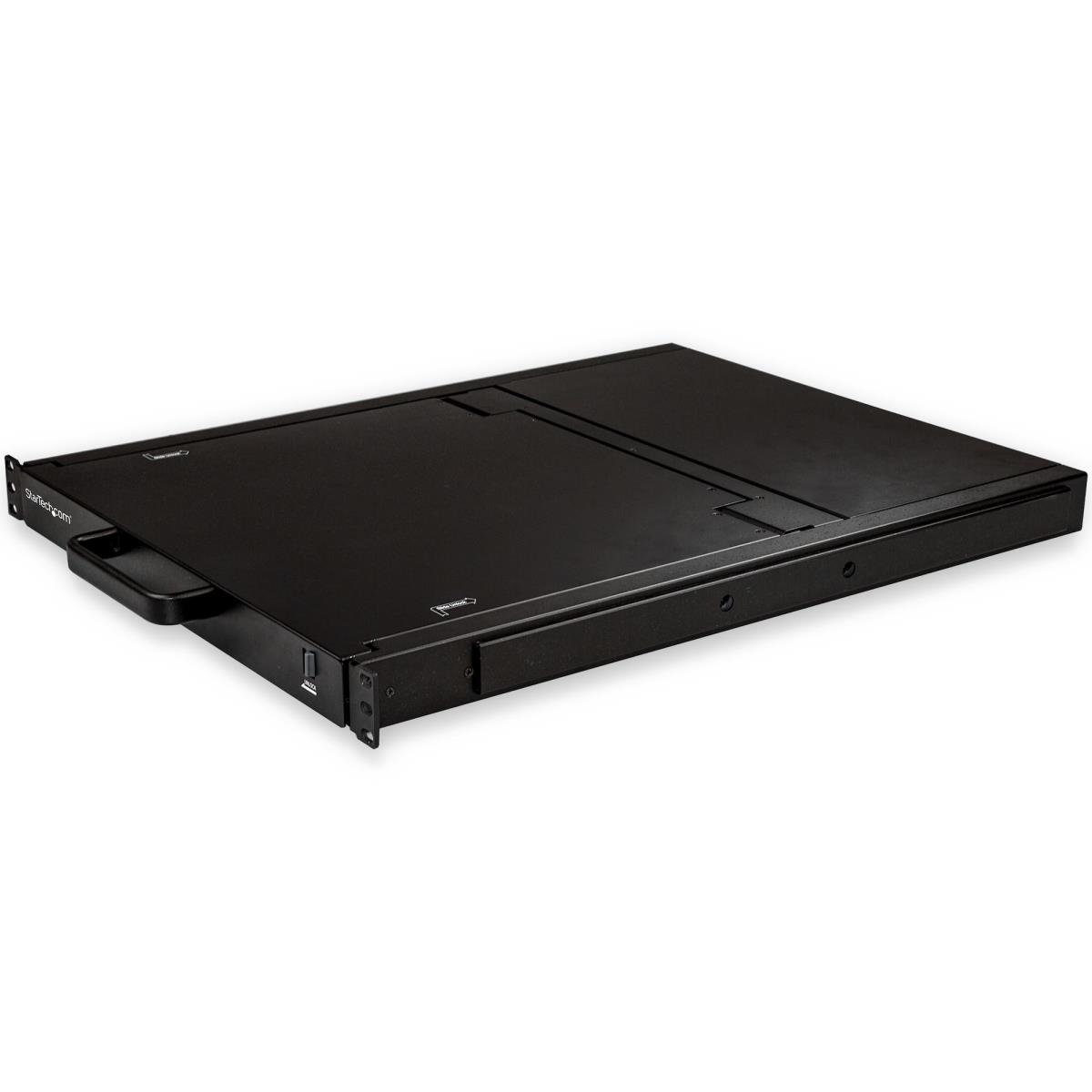 8 Port Rackmount KVM Console with 6ft Cables, Integrated KVM Switch with 17