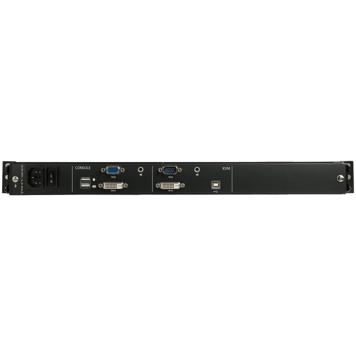 17IN HD RACKMOUNT KVM CONSOLE thumbnail